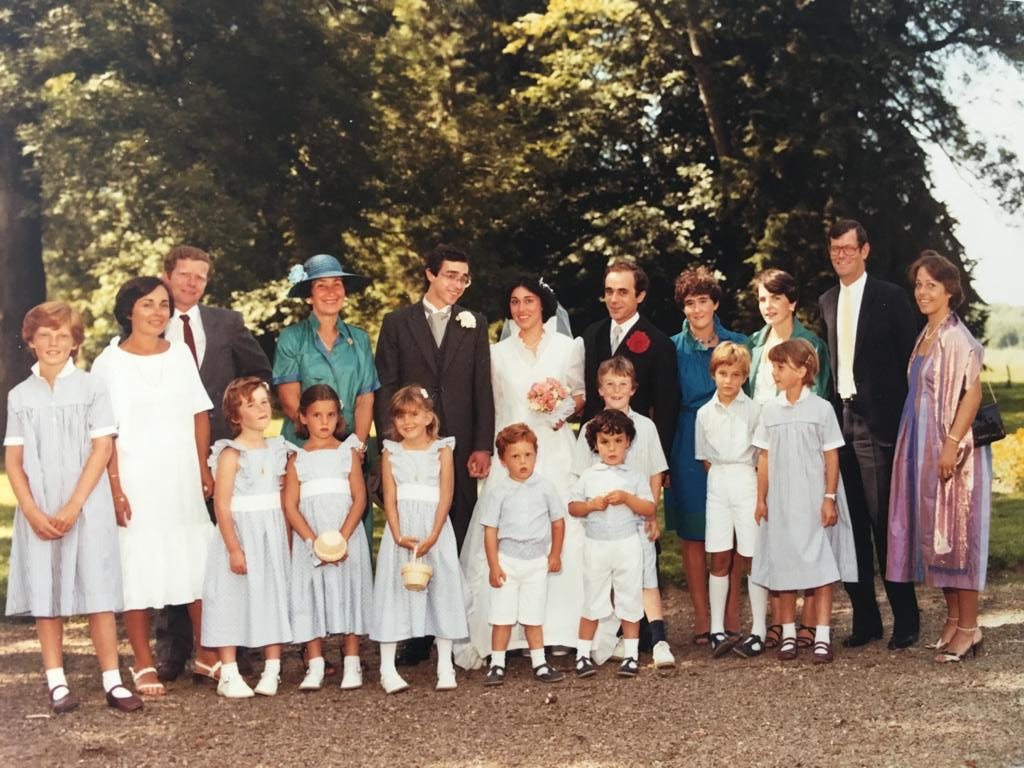 Mariage de famille, années 1980